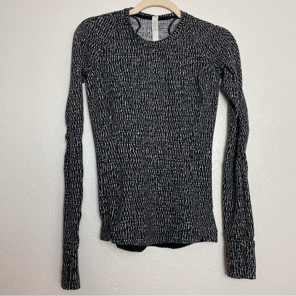 LULULEMON Runderful Long sleeve Warm Top